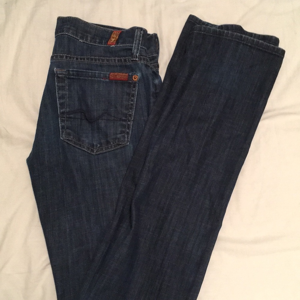 Seven straight leg jeans